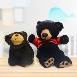 The Smithsonian Wild Heritage Collection Brown Bear & Teddy Mountain Black Bear